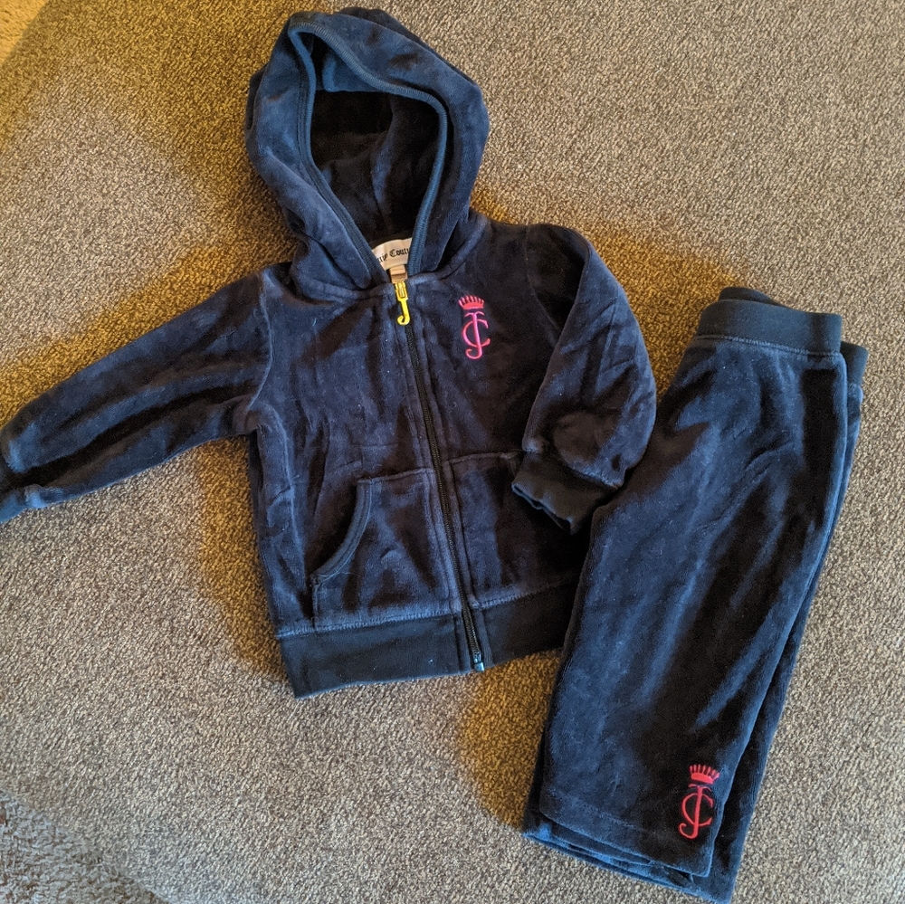 Juicy Couture Velour Track Set for Baby
